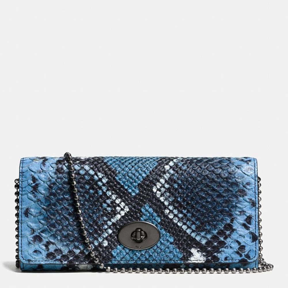 Coach | Snake Embossed Wallet-on-Chain
